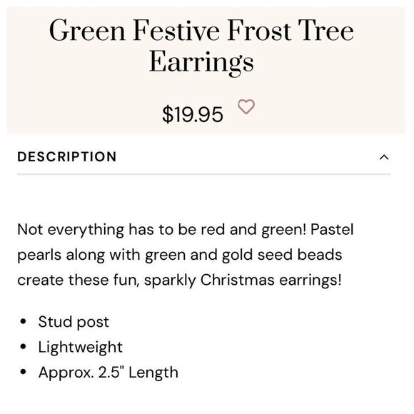 Christmas Tree Earrings NEW Holiday Festive Statement Hypoallergenic Nickel Free - Picture 7 of 7